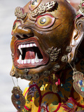 Buddhist Monks Dancing  Chemrey Monastery  Ladakh  India
