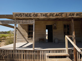 Saloon and Courtroom  Langtry  Texas  USA