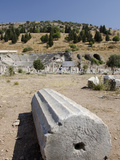 Ancient Column  Ephesus  Turkey