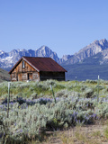 Old Barn  Sawtooth National Recreation Area  Idaho  USA