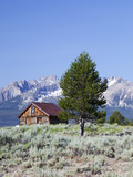 Old Barn  Sawtooth National Recreation Area  Idaho  USA