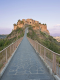 Bridge to Historic District  Civita  Italy