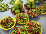 Peppers  Fruit and Vegetable Outdoor Market  Suva  Fiji