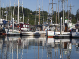 Fishing Boats at Port  Ilwaco  Washington  USA
