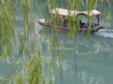 Boat on Wuyang River  Zhenyuan  Guizhou  China