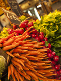 Carrots  Central Market  Malaga  Spain