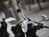 Black Vespa  Madrid  Spain