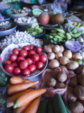 Produce for Sale in a Market in Hoi An  Vietnam