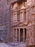 Facade of Treasury (Al Khazneh)  Petra  Jordan