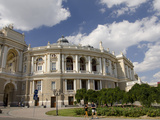 Historic Odessa Opera House and Theater  Odessa  Ukraine