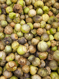 Tomatillos in Market  Guanajuato  Mexico