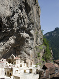 Steep Stairway to Sumela Monastery  Trabzon  Turkey