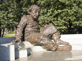 Albert Einstein Sculpture  Washington DC  USA  District of Columbia