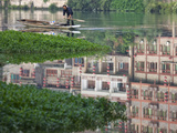 Traditional Houses Along Wuyang River  Zhenyuan  Guizhou  China