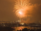 July 4 Fireworks  Arlington  Virginia  District of Columbia  USA