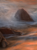 Wave Crashing  Cape May  New Jersey  USA