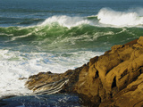 Incoming Tide at Yachats  Yachats  Oregon  USA