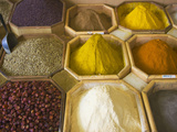 Selling Spices at the Market  Dubai  United Arab Emirates