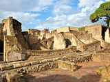 A View of Herculaneum Archaeological Site  Herculaneum Ruins  Near Naples  Campania  Italy