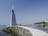 Waterfront Statue  UNESCO World Heritage Site  Nessebur  Bulgaria