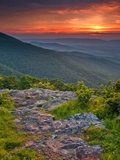 Franklin Cliff Overlook  Virginia  USA