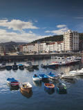 Town and Harbor View  Castro-Urdiales  Spain