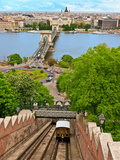 Castle Hill Funicular  Budapest  Hungary