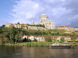 Basilica at a Riverbank  Esztergom Basilica  Esztergom  Hungary