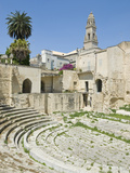 Roman Theater  Lecce  Puglia  Italy