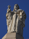 Christ Atop Castilla Santa Cruz De La Mota  San Sebastian  Spain