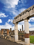 The Ancient Ruins of Pompeii  Italy