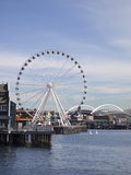 The Seattle Great Wheel  Seattle  Washington  USA