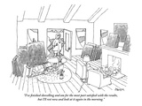 "I've finished shovelling and am for the most part satisfied with the resu…" - New Yorker Cartoon