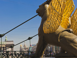 Griffin Statue  Saint Petersburg  Russia