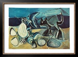 Cat and Crab on the Beach  1965