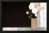 Rose Bouquet on a Black Background