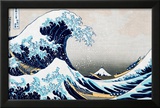 The Great Wave at Kanagawa (from 36 views of Mount Fuji)  c1829