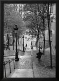 Escaliers a Montmartre  Paris