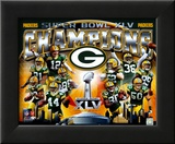 Green Bay Packers Super Bowl XLV Champions Composite (Horizontal)