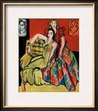 Two Young Women  the Yellow Dress and the Scottish Dress  c1941