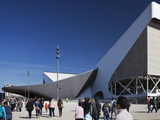 The Entrance to The Aquatics Centre in Olympic Park During Gold Challenge Event  London  England