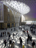 New Concourse  Kings Cross Station  London  England  United Kingdom  Europe