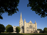 Salisbury Cathedral  Salisbury  Wiltshire  England  United Kingdom  Europe