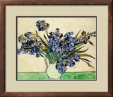 Vase of Irises  c1890