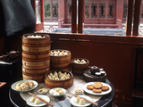 Dim Sum in the Famed Teahouse in Shanghai  China  Asia