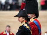 The Princess Royal  Trooping Colour 2012  Queen's Birthday Parade  Whitehall  London  England