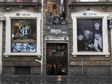 Beatles Shop  Mathew Street  Liverpool  Merseyside  England  United Kingdom  Europe