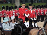 The Duchesses of Cornwall and Cambridge  Trooping Colour 2012  Queen's Bday Parade  London  England