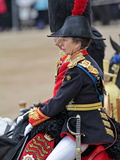 The Princess Royal  Trooping Colour 2012  Queen's Birthday Parade  Whitehall  London  England