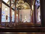 St Mary's in Mountains Church  Nevada's First Roman Catholic Church Built 1868  Virginia City  USA
